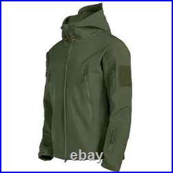 Military Shark Skin Soft Shell Jacket Tactical Windproof Waterproof Jacket