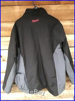 Milwaukee M12 Heated Gear Black Softshell Jacket Only (No Battery) Mens XL
