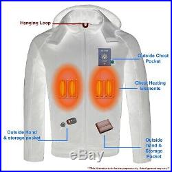 Milwaukee Performance Men's Soft Shell Heated Jacket With Detachable Hood MPM1767