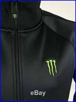 Monster Energy Soft Shell Mens Full Zip Jacket Large Murray Bros Charity Golf