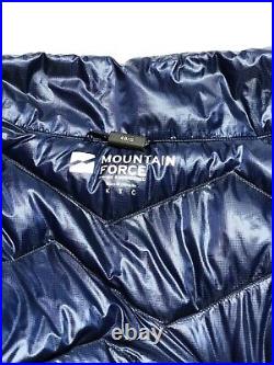 Mountain Force Mens Down Ultra-Light Jacket Indigo Size 48/Slim RRP £255
