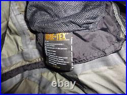 Mountain Hardwear Blue Gore-Tex XCR Soft Shell Full Zip Hooded Jacket Sz L