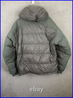 Mountain Hardwear Conduit SL Puffer Coat Mens Large L Gray Down Jacket Outdoor
