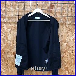 NEW £495 Stone Island Light Soft Shell-R hooded jacket L LARGE Navy marina