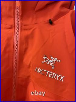 NEW Arc'teryx Beta AR Gore-Tex Pro Jacket Dynasty (red) Size X-Large 25854