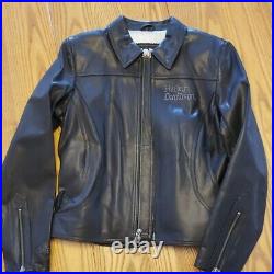 NEW HARLEY DAVIDSON Women's Leather PURPLE HAZE Jacket Small