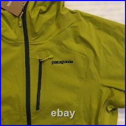 NEW PATAGONIA Stretch Rainshadow Jacket Men's S Fluid Green Reg Fit MSRP $199