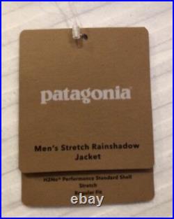 NEW PATAGONIA Stretch Rainshadow Jacket Men's S Fluid Green Reg Fit MSRP $199