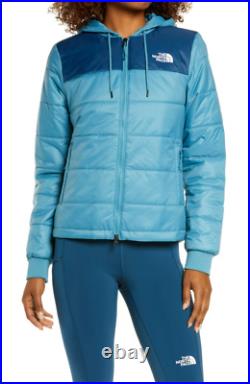 NEW The North Face Pardee Water Repellant HeatseekerT Insulated Jacket Blue M