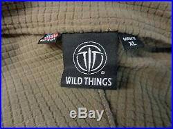 NEW Wild Things SO Grid Fleece Soft Shell Jacket Multicam X-Large 50007 S. O