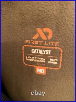 NWOT First Lite Catalyst Soft Shell jacket 2 Layer Silent Hunting Fusion Medium