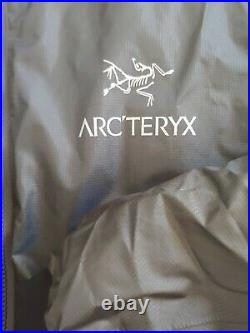 NWOT RARE Arcteryx Nuclei AR Hoody Belay Jacket Gray Men's Sz Large