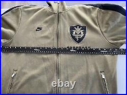 NWOT RARE Nike Manny Pacquiao N98 Track Jacket Mens L Olive Green pacman dri-fit