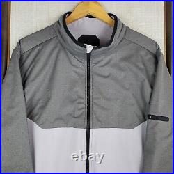 NWOT UNDER ARMOUR Size 2XL Gore-Tex Windstopper Mens Jacket Full Zip Gray XXL