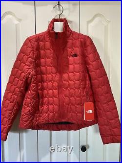 NWT $199 The North Face Women's ThermoBall Crop Jacket Full Zip size L