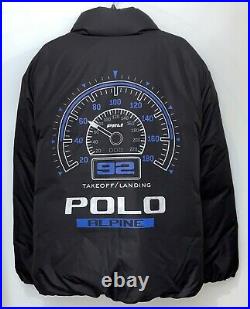 NWT $698 Polo Ralph Lauren Alpine Ski 92 Downhill Skier Down Puffer Jacket, Black