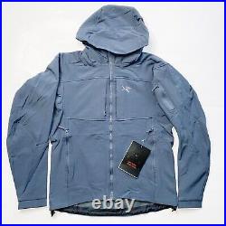 NWT Arc'teryx Gamma MX Hoody Jacket Full Zip Blue Softshell Men's Size Medium