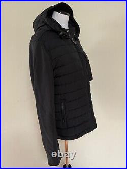 NWT Belstaff Wing Hybrid Black Soft Shell Quilted Down Zip Jacket 48 38 $395