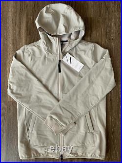 NWT Hill City Soft Shell Hooded Jacket, CLAY SIZE L #486184 O0912H