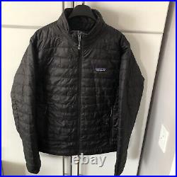 NWT Patagonia Men's Nano Puff Jacket Black Size Small