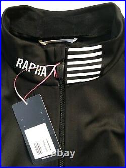 NWT RAPHA Mens Pro Team Soft-shell Jacket, Large, Black