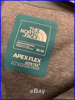 NWT The North Face Men's Apex Flex GTX Jacket Gore-Tex Medium Garden Green