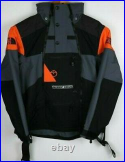 NWT The North Face Steep Tech Apogee Black Orange Gray Jacket Mens M Womens L