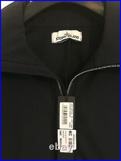 New 100% Genuine Black STONE ISLAND Soft Shell Jacket RRP £440.00 Medium