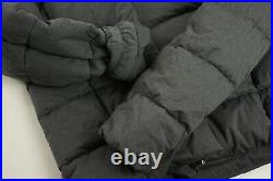 New 328$ Save the Duck Men's Medium Grey Soft Shell Breathable Zip Puffer Jacket