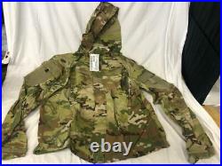 New ARMY OCP MULTICAM LEVEL 5 SOFT SHELL JACKET COLD WEATHER TOP Large/Regular