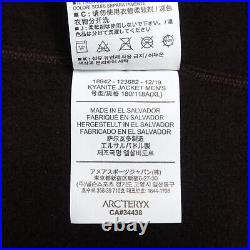 New Arcteryx Kyanite Soft Shell Jacket Size XL Black 18492