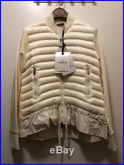 New Authentic Moncler Jersey Jacket Flare Bottom