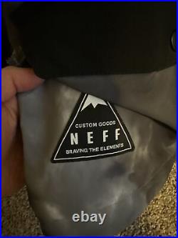 New Neff Mens Soft Shell Snowboard Jacket Small