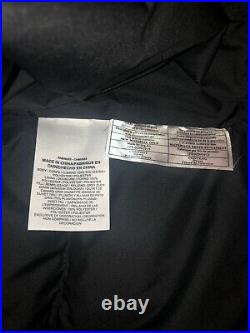 New Nike Black Duck Down Fill Puffer Jacket Long Parka $270 Mens L CU0280-010