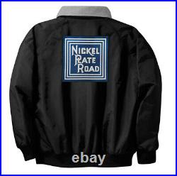 Nickel Plate Road Embroidered Jacket Front and Rear 54r