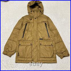 Nike Jacket Men Small Brown ACG Storm Fit Goose Down Parka Coat Outdoors
