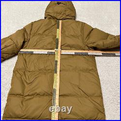 Nike Jacket Men Small Brown ACG Storm Fit Goose Down Parka Coat Outdoors