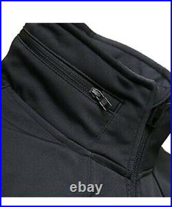 Nike Men's Ambassador Full Zip Hooded Soft Shell Jacket Black Size Small