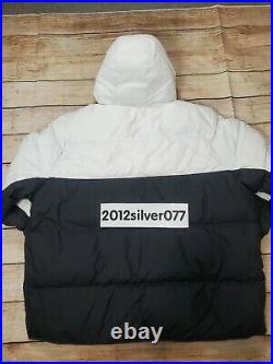 Nike Men's Shield Down Fill Wind Runner Puffer Hooded Jacket CU4404-100 Size 3XL