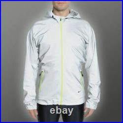 Nike Shield FLASH Reflective 3M Jacket Running Jogging SZ XL 577584-070 $500