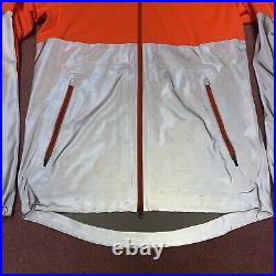 Nike Shield FLASH Reflective 3M Running Jogging Jacket Orange Size S 619424-853