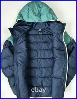 Nike Sportswear Down Fill Men Hooded Windrunner Puffer Jacket 928833-362 S L