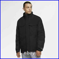 Nike Sportswear M65 Repel Thermore Full Zip Jacket Black CV5562-010 Men's NWT