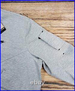 Nike Tech Pack Utility Bomber Full Zip Jacket Gray Men's Size XL DM5501-034 NWT