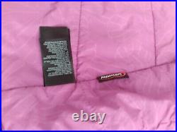 NorthFace Women Goretex Primaloft Purple FullZip Rain Jacket COAT SIZE SMALLEC
