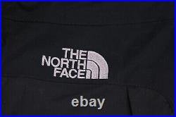 North Face 2 in 1 Hyvent Winter Jacket with Soft Shell Jacket Liner Black Large