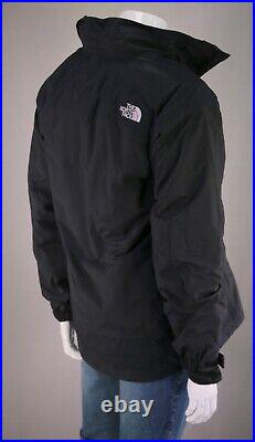 North Face 2 in 1 Hyvent Winter Jacket with Soft Shell Jacket Liner Black Large