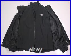 North Face 2 in 1 Hyvent Winter Jacket with Soft Shell Jacket Liner Black Large