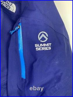 North Face Summit Series Gore-Tex Recco Hooded Full-Zip Softshell Jacket Men's M