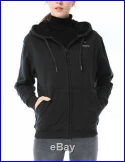 ORORO Mens Womens Heated Hoodies Winter Coat Battery Powered Soft Shell Jacket